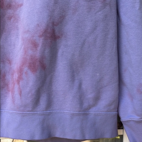 MEN'S CREWNECK SWEATSHIRT SPORTSWEAR SWOOSH SPIRIT FLEECE CREWNECK LIGHT THISTLE - Picture 2 of 5